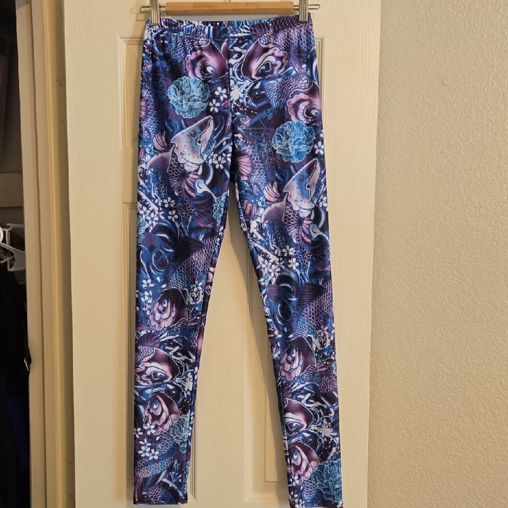 Women's Floral Ocean Leggings